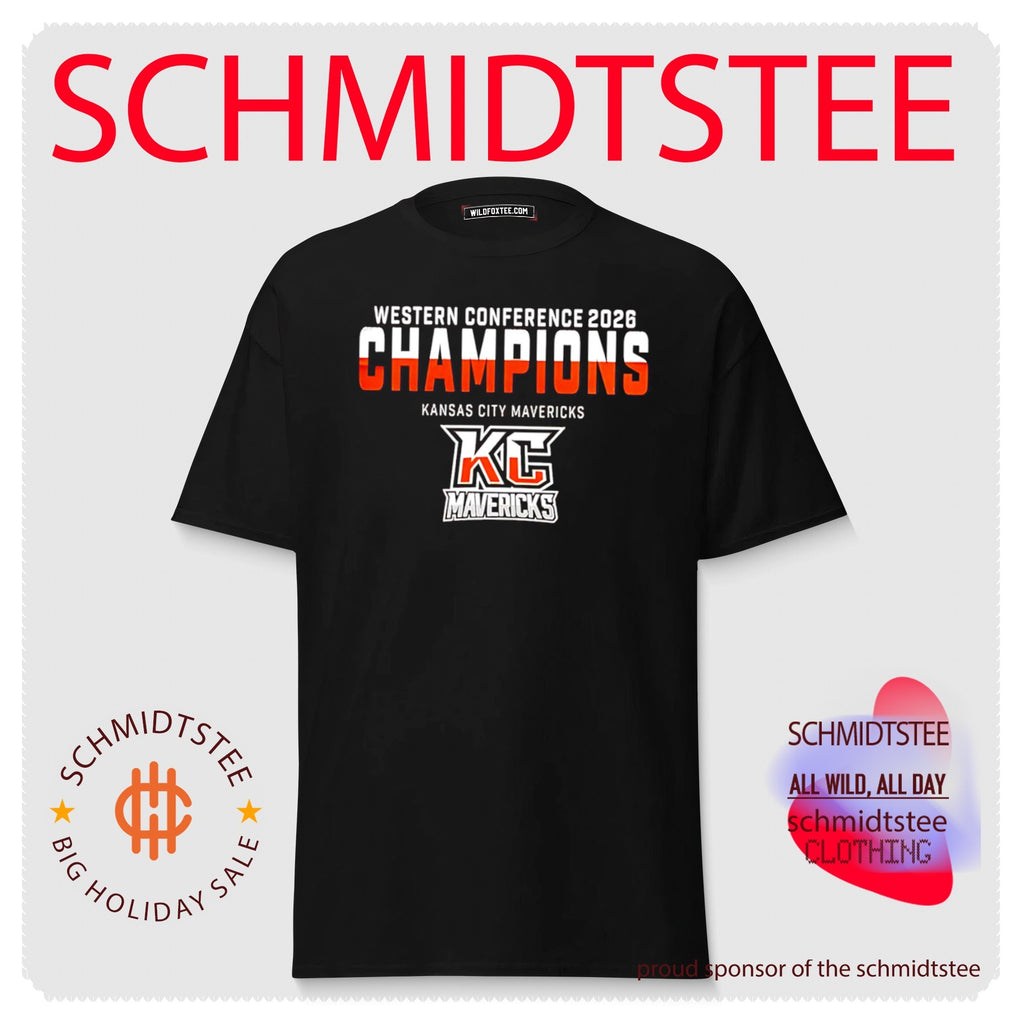 Kansas City Mavericks Western Conference Hockey Champions 202 logo shirt