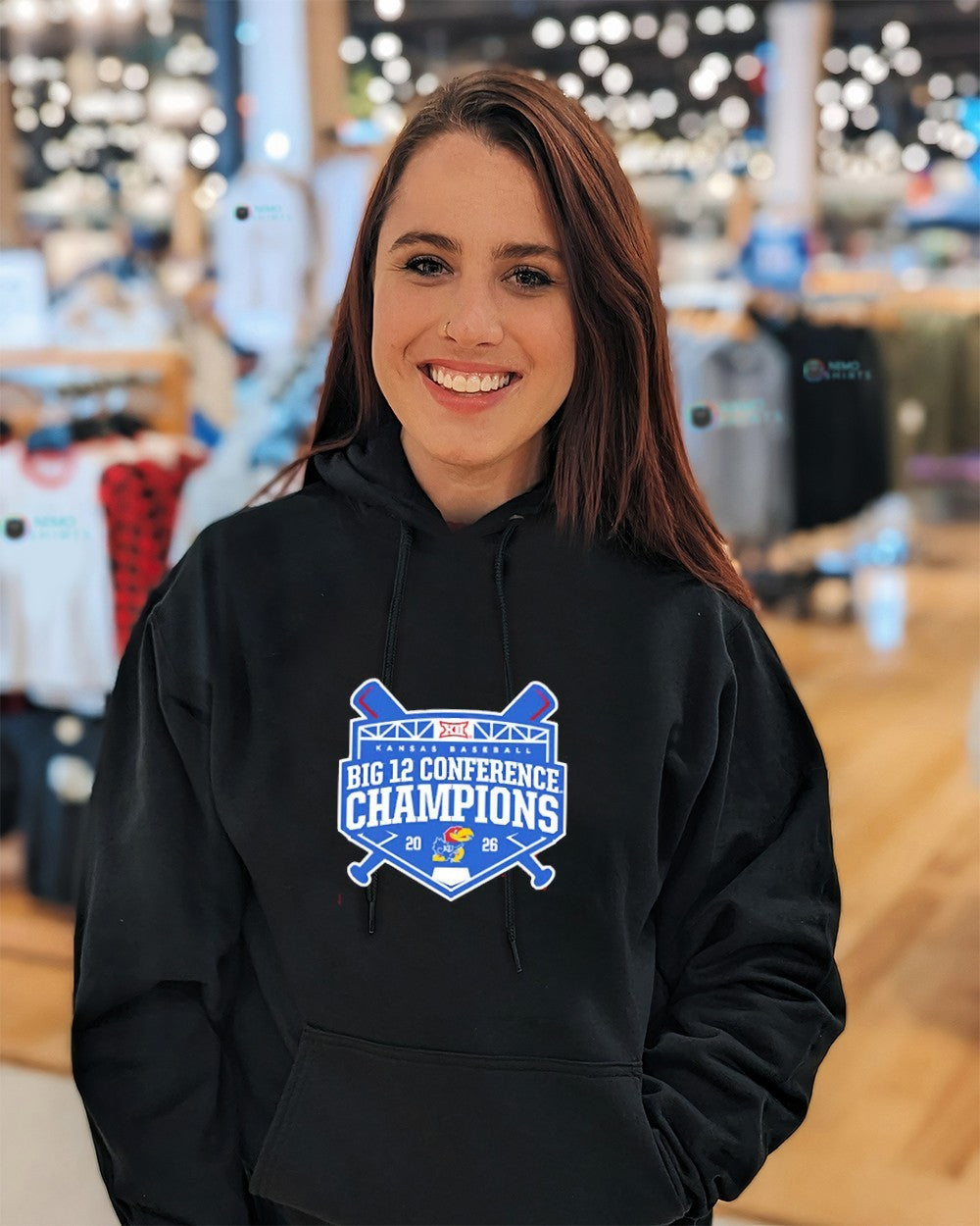 Kansas Jayhawks baseball 2026 Big 12 Conference champions shirt
