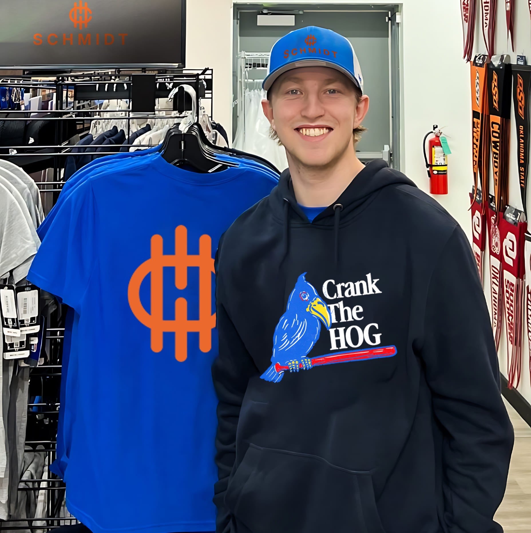 Kansas Jayhawks baseball Crank The Hog shirt