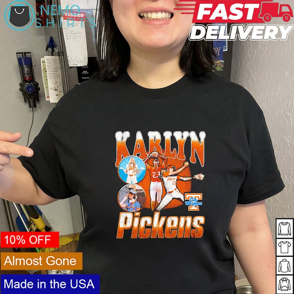 Karlyn Pickens Tennessee Lady Vols retro graphic shirt