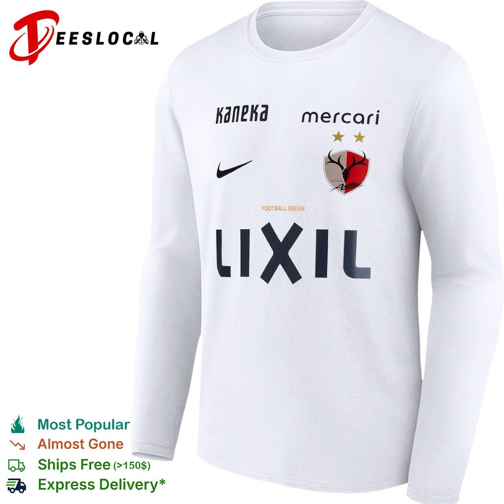 Kashima Antlers Kaneka Mercari LIXIL Football Dream shirt