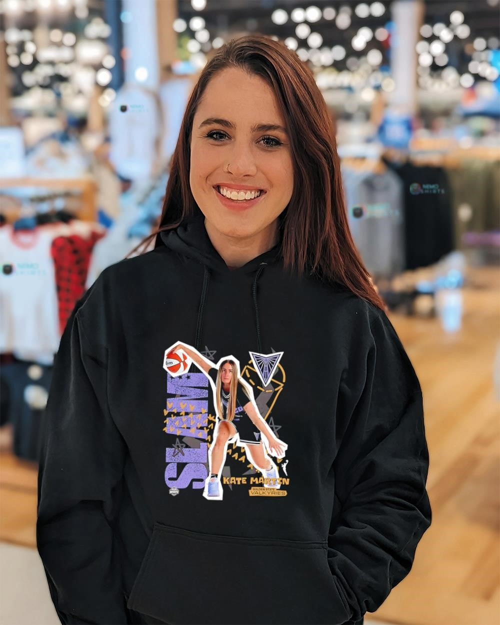 Kate Martin Golden State Valkyries WNBA player shirt