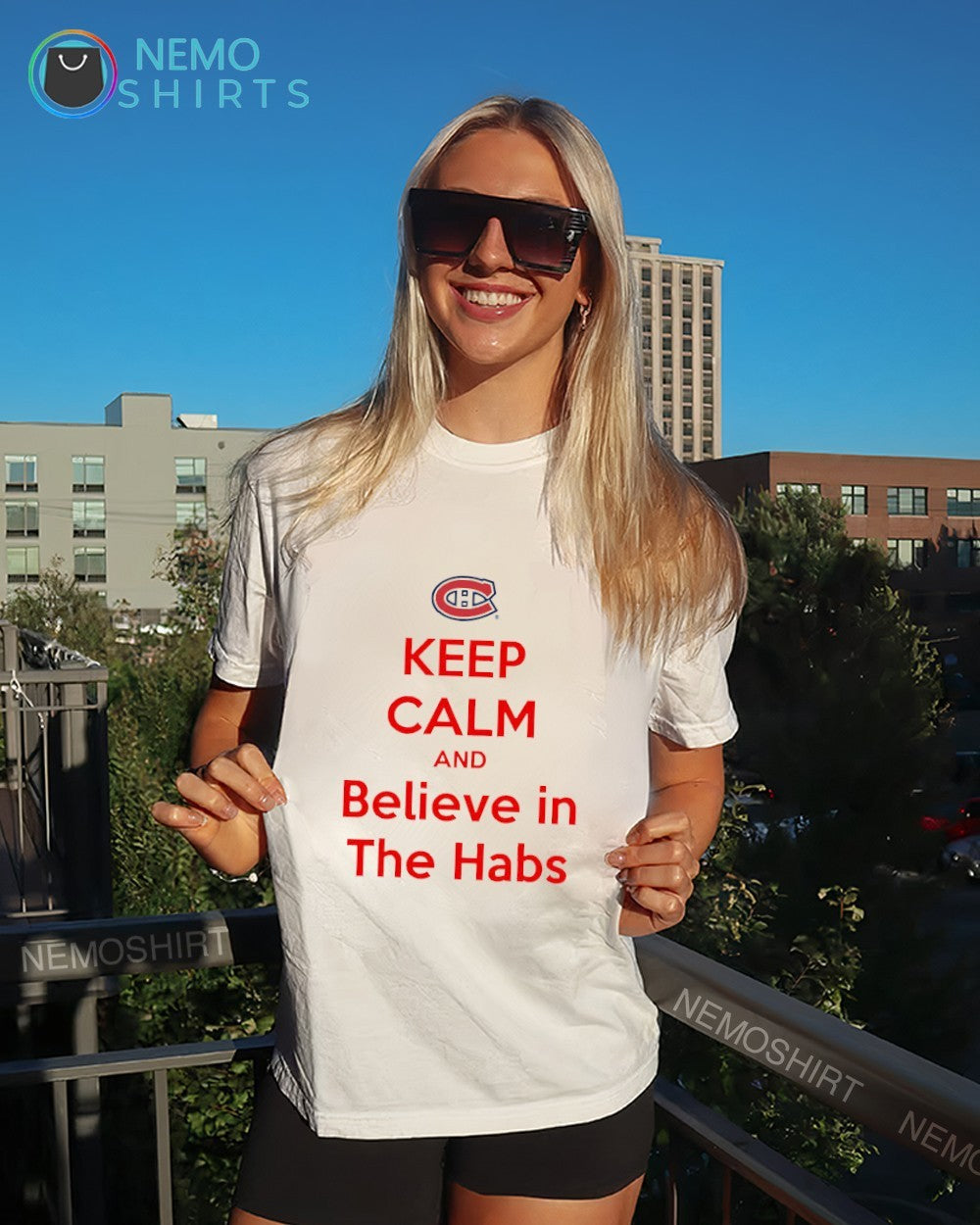 Keep calm and believe in the Habs Montreal Canadiens shirt