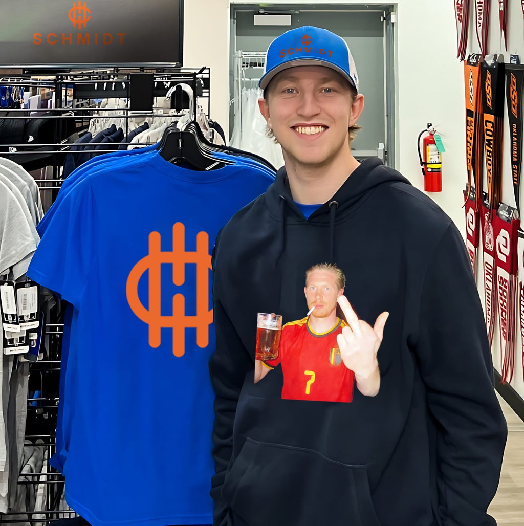 Kevin De Bruyne Belgium National Team Beer and Middle Finger shirt