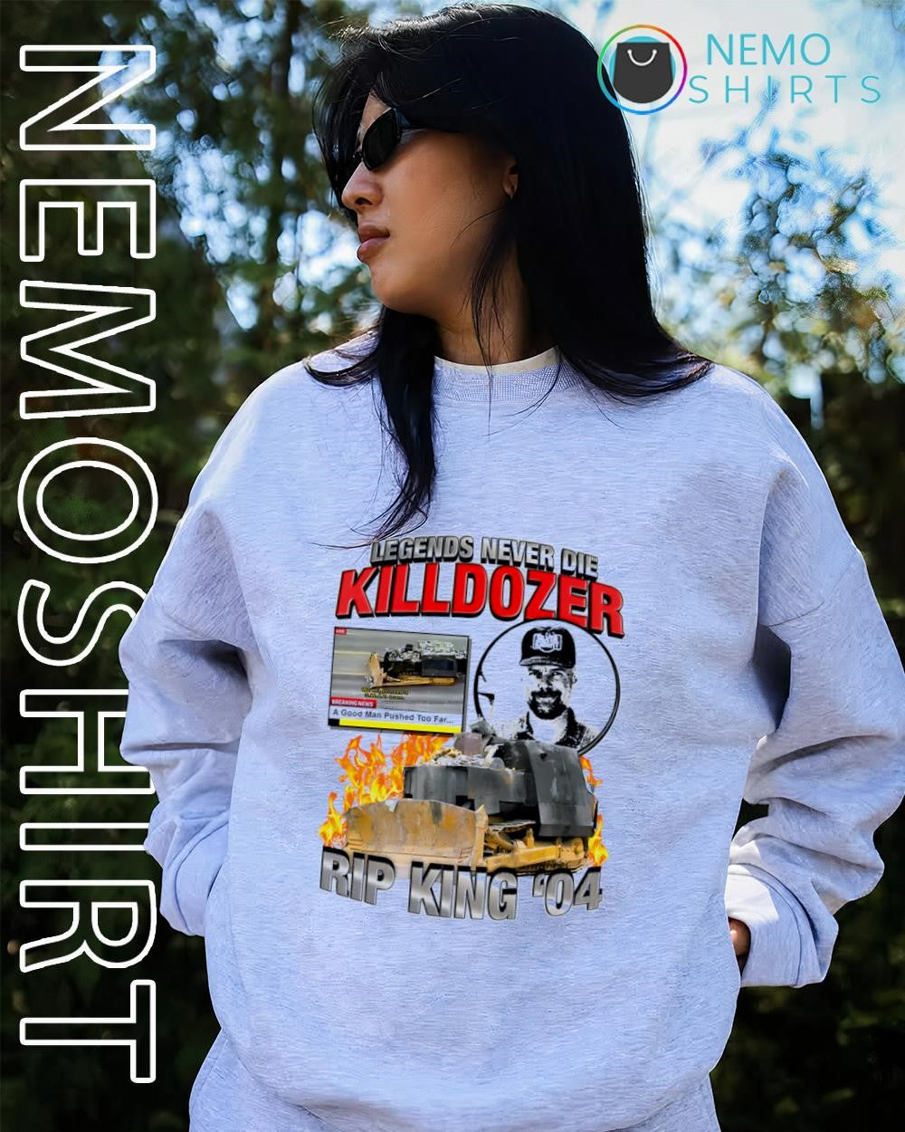 Killdozer legends never die RIP King ’04 shirt