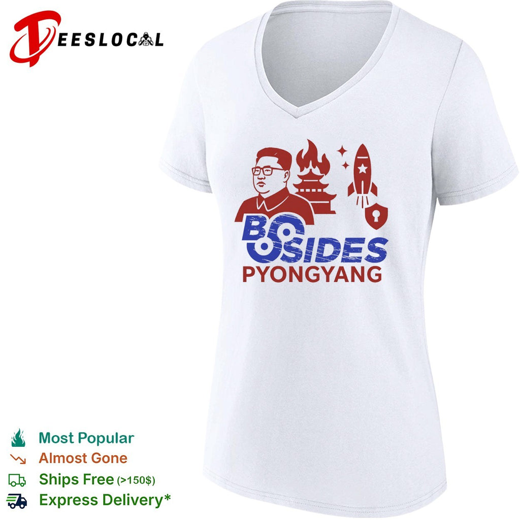 Kim Jong Un BSides Pyongyang Rocket Security shirt