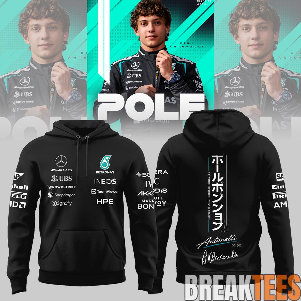 Kimi Antonelli “Back-to-Back” Pole 2026 Limited Edition Hoodie