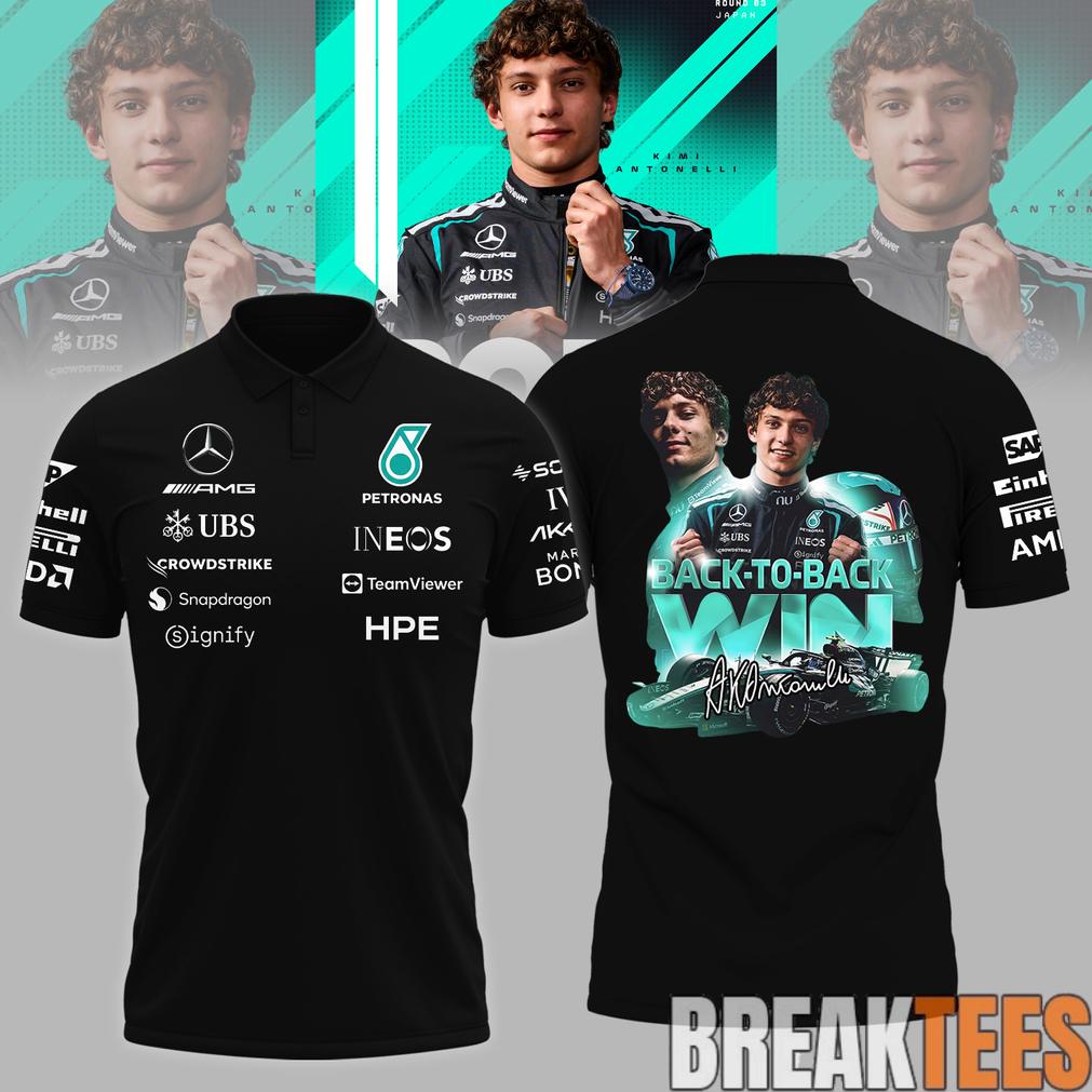 Kimi Antonelli “Back-to-Back” Pole 2026 Polo Shirt