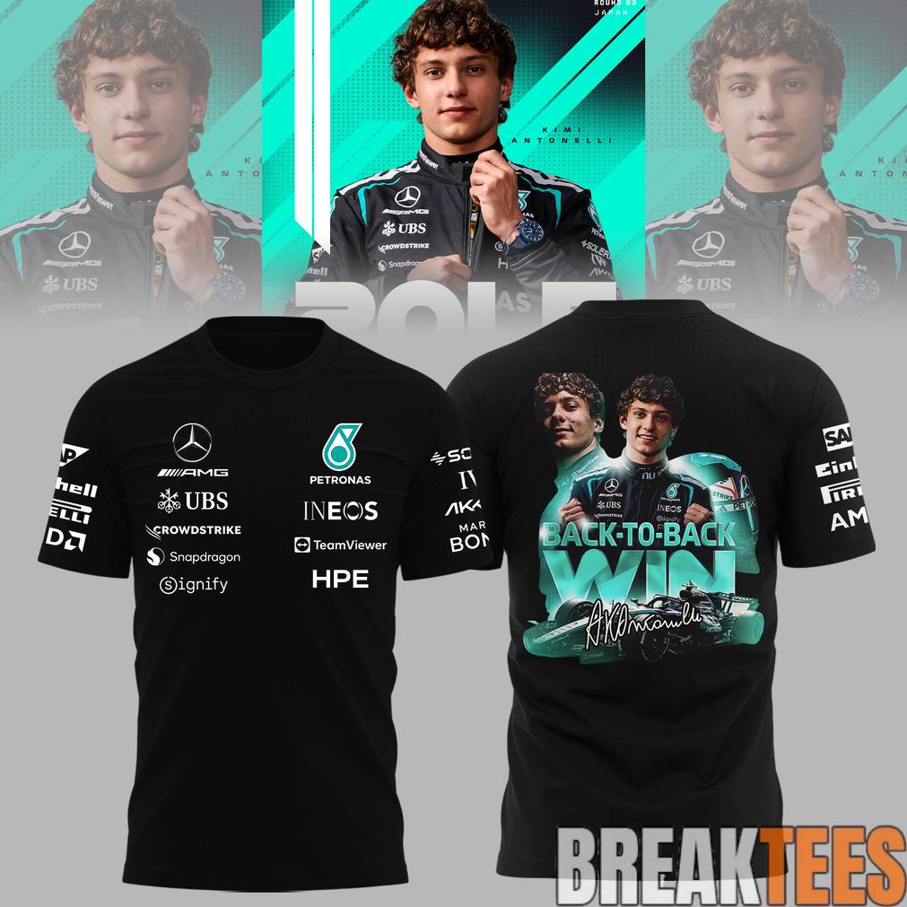 Kimi Antonelli “Back-to-Back” Pole 2026 Shirt