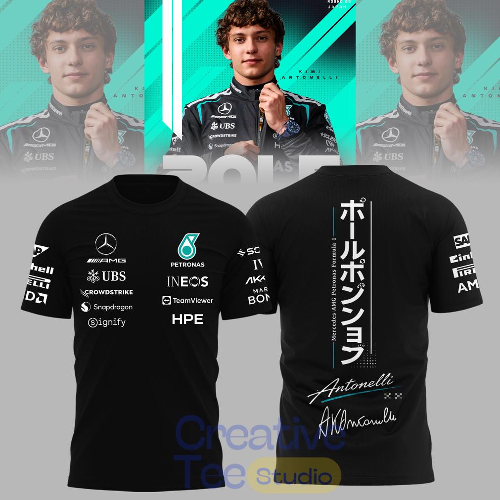 Kimi Antonelli “Back-to-Back” Pole 2026 T-Shirt