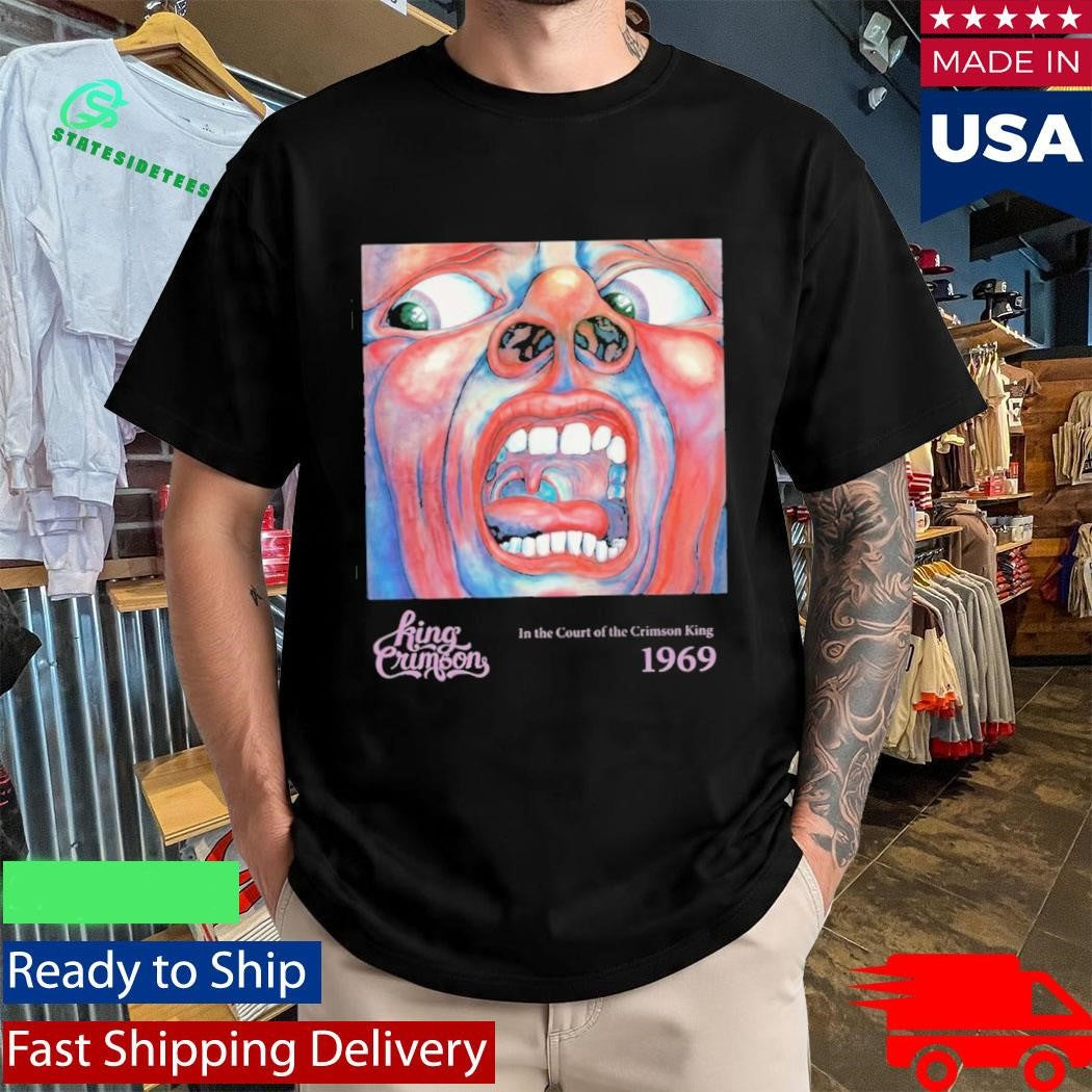 King Crimson 1969 In The Court Of The Crimson King Shirt