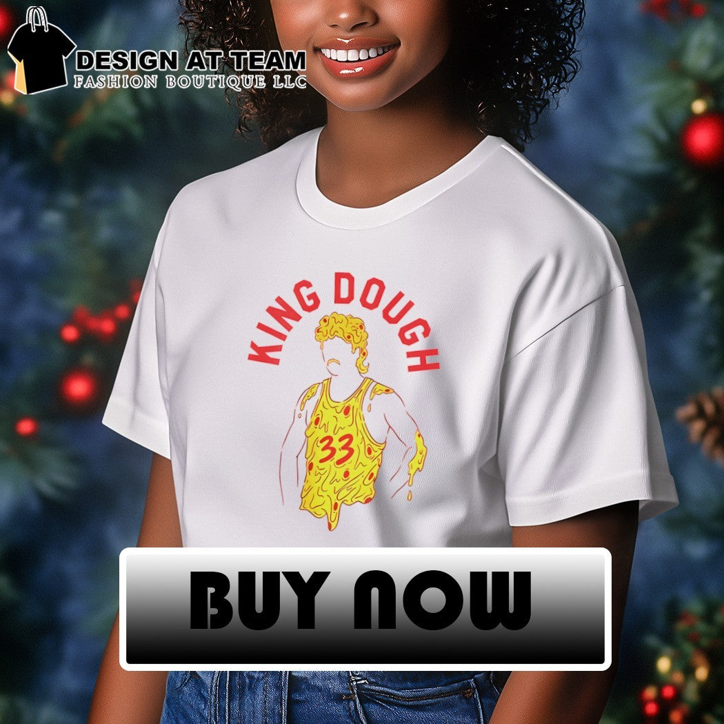 King Dough King Dough Larry Bird Pizza 33 Basketball shirt