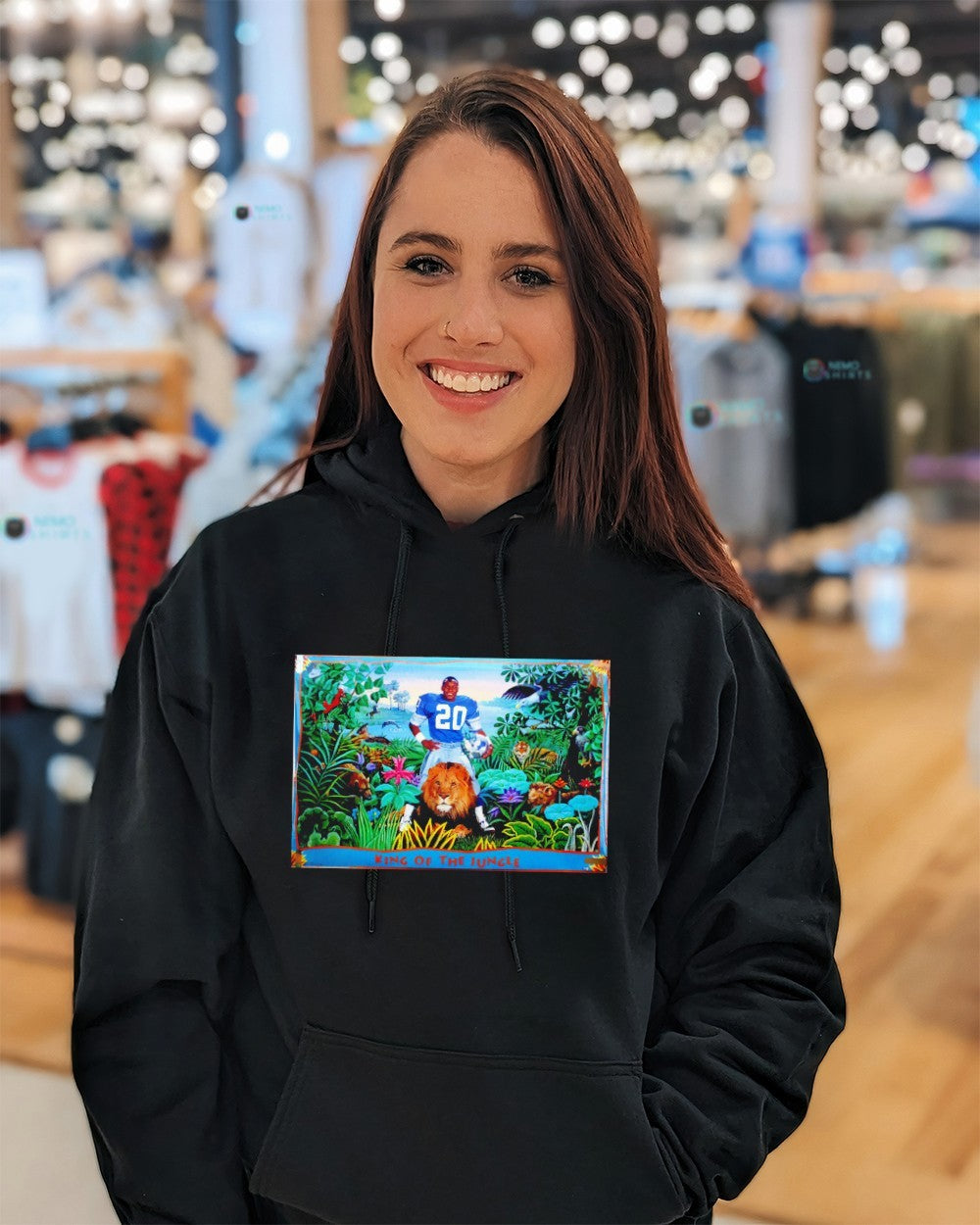 King of the Jungle Detroit Lions Barry Sanders shirt