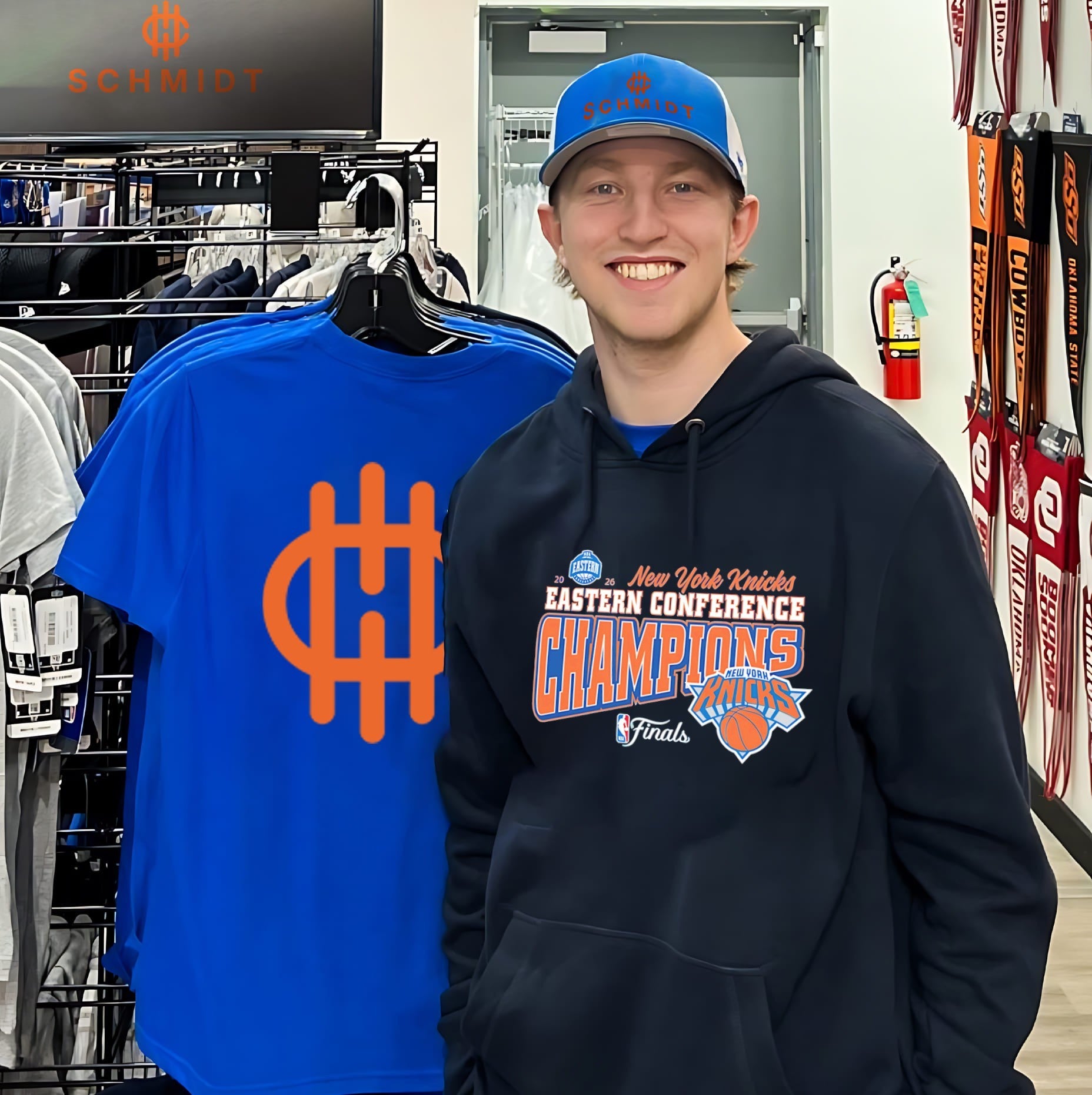 Knicks 26 Eastern Conference Finals Champions Royal shirt
