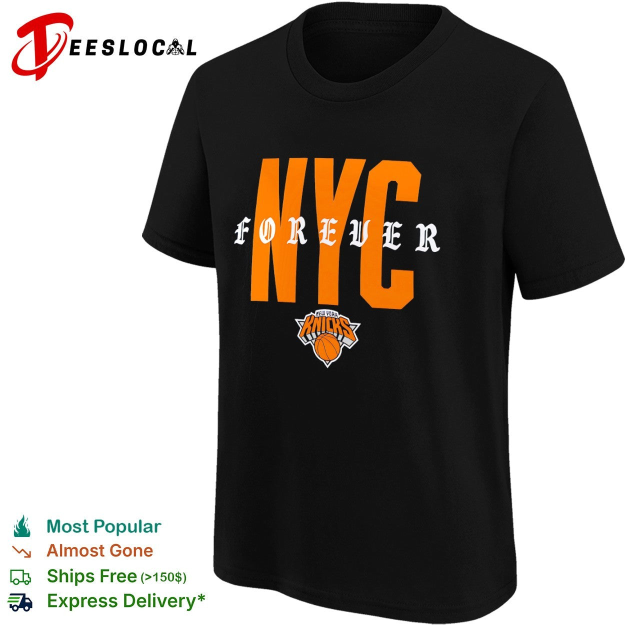 Knicks NYC forever logo shirt