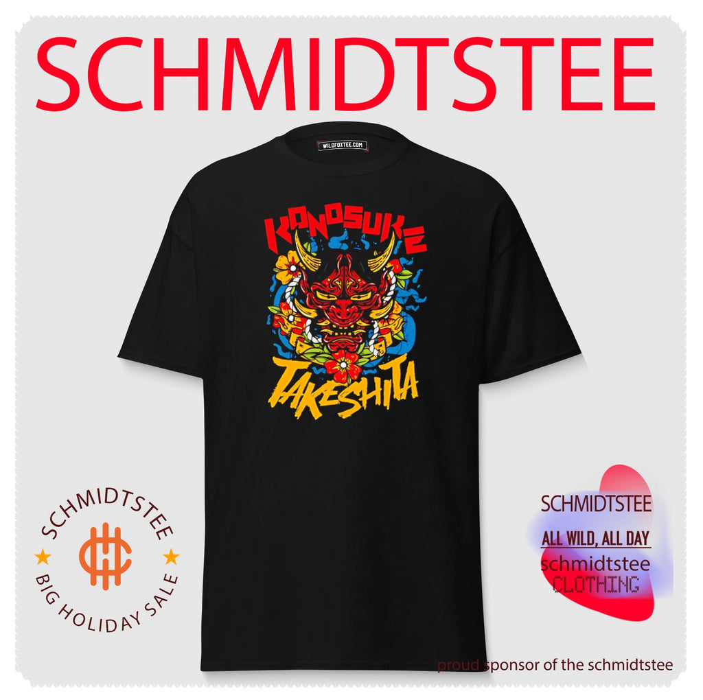Konosuke Takeshita Oni Mask illustration shirt