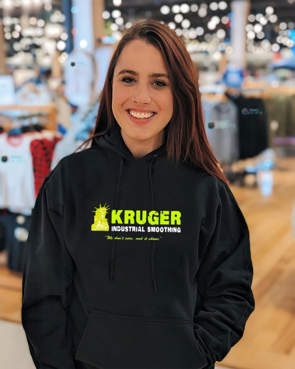 Kruger Industrial Smoothing we don’t care and it shows shirt