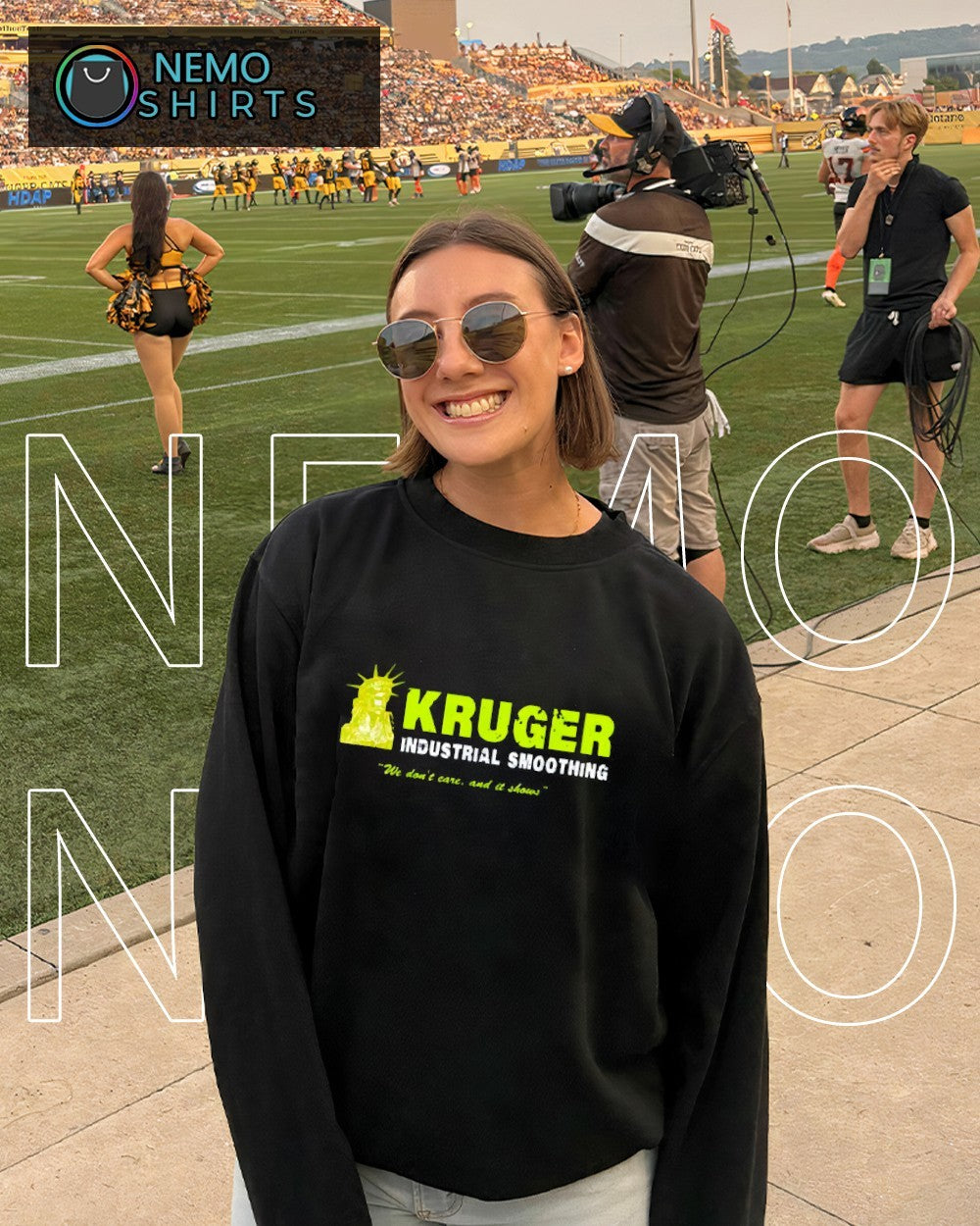 Kruger Industrial Smoothing we don’t care and it shows shirt