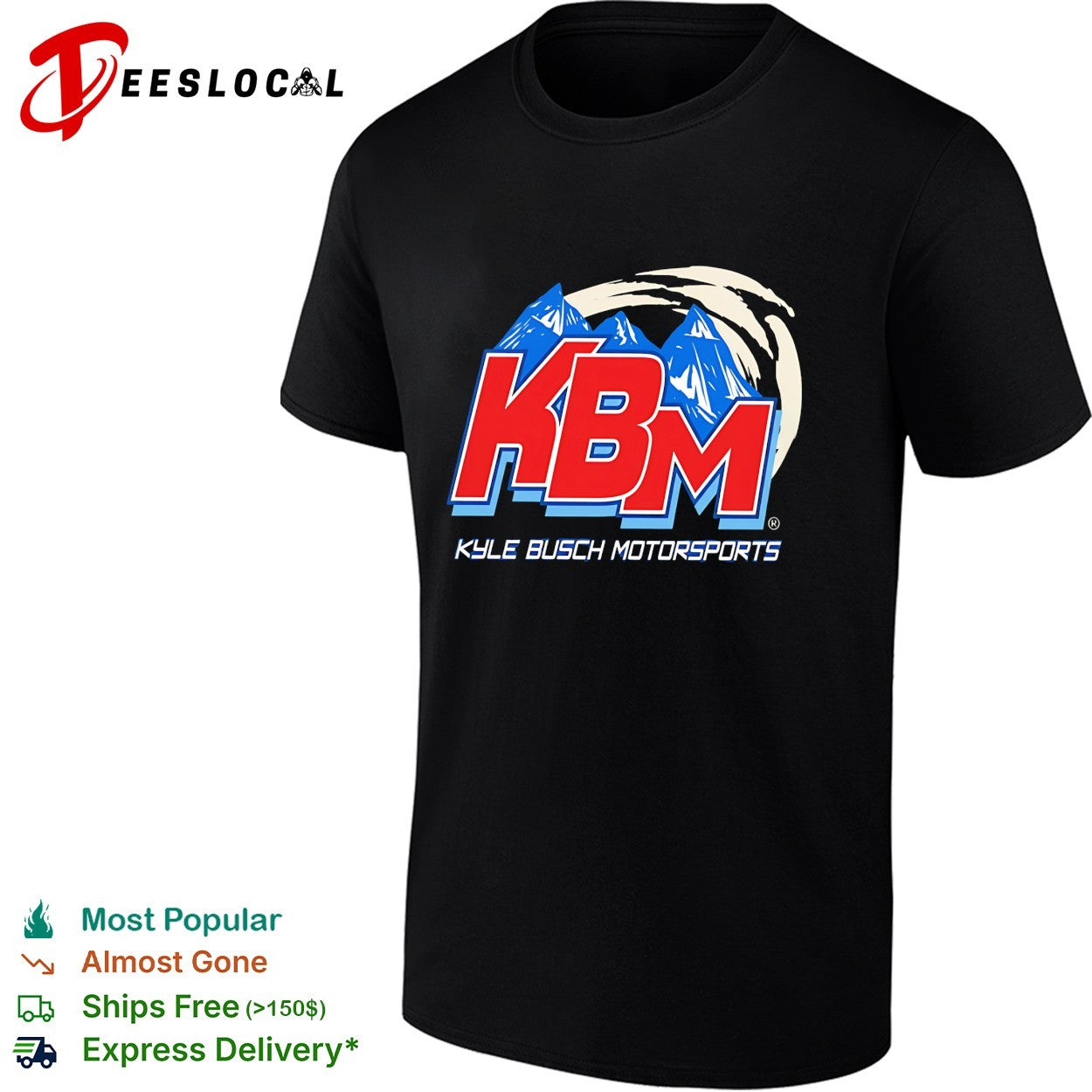 Kyle Busch Motorsports KBM shirt
