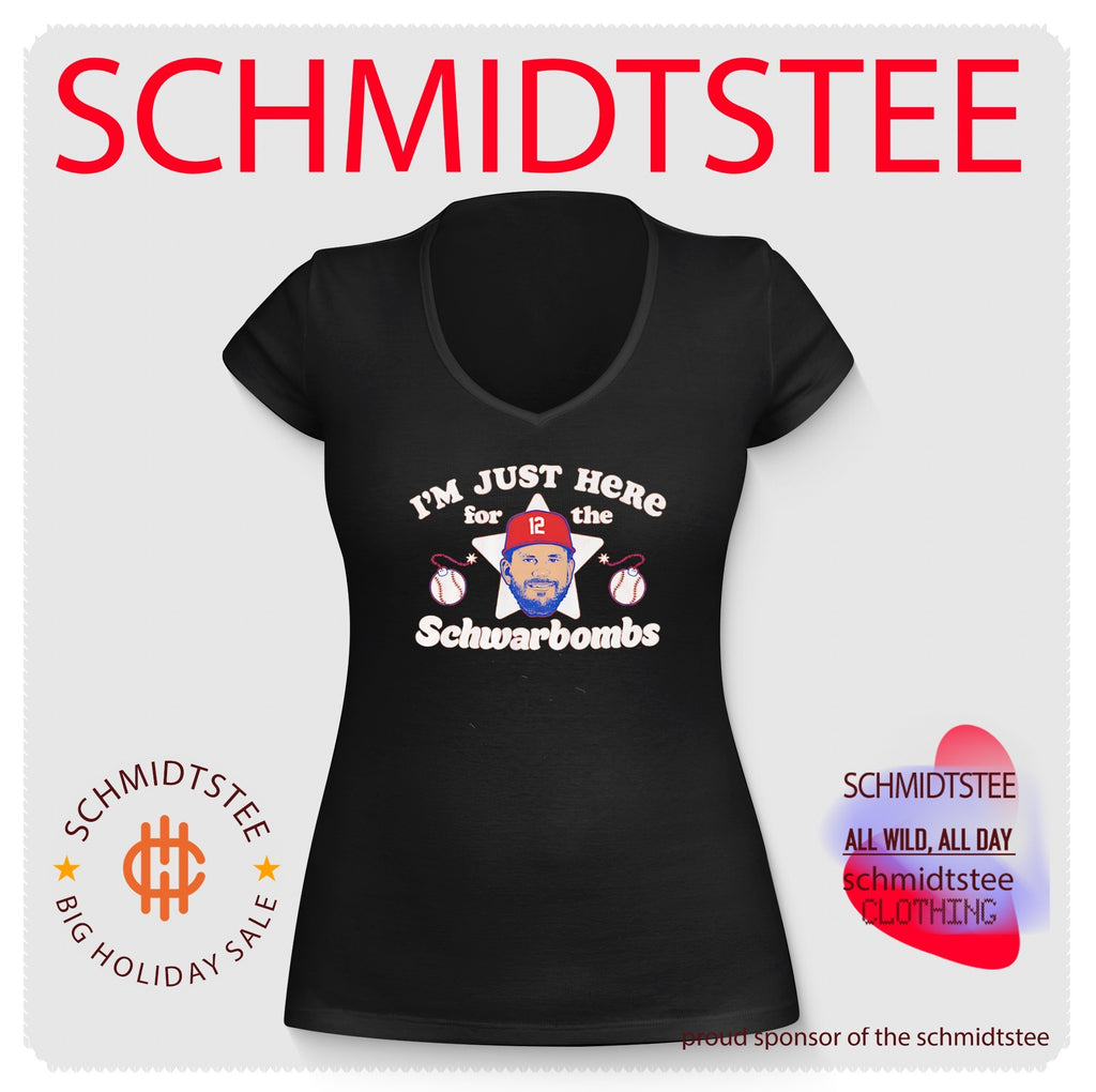Kyle Schwarber Philadelphia Phillies I’m Just Here for the Schwarbombs shirt
