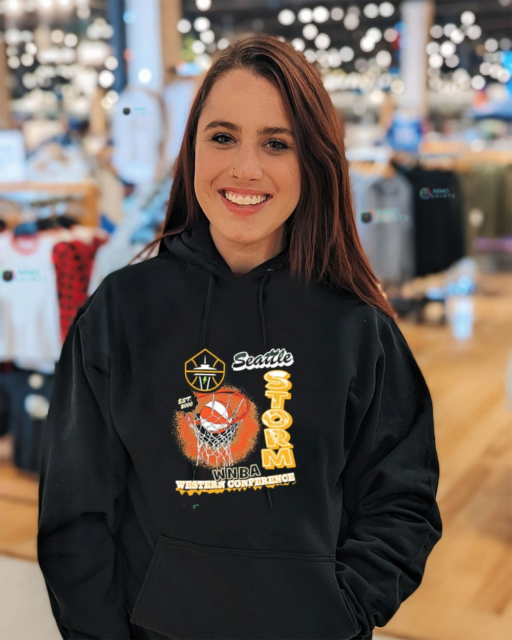 Seattle Storm est 2000 WNBA Western conference shirt