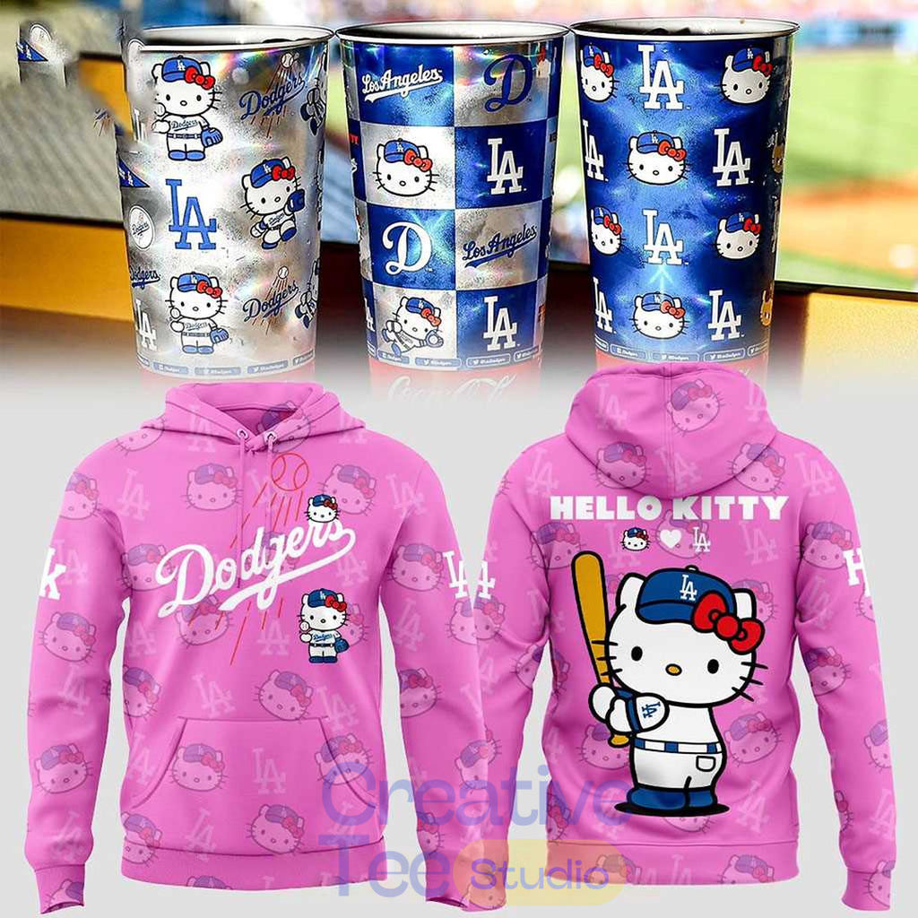 LA Dodgers x Hello Kitty Special New 2026 Hoodie