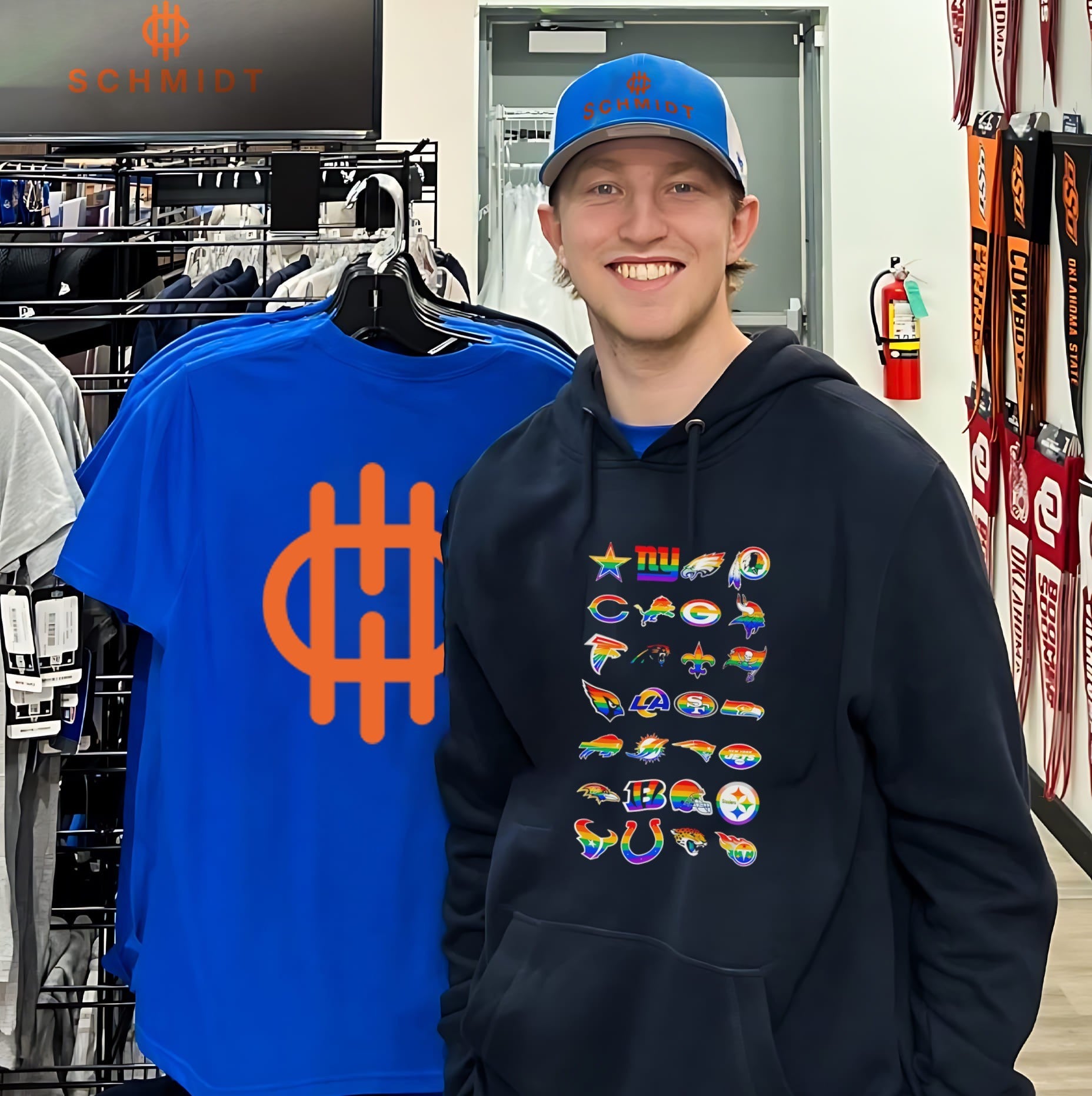 LGBTQ NFL teams logos Pride Month 2026 shirt