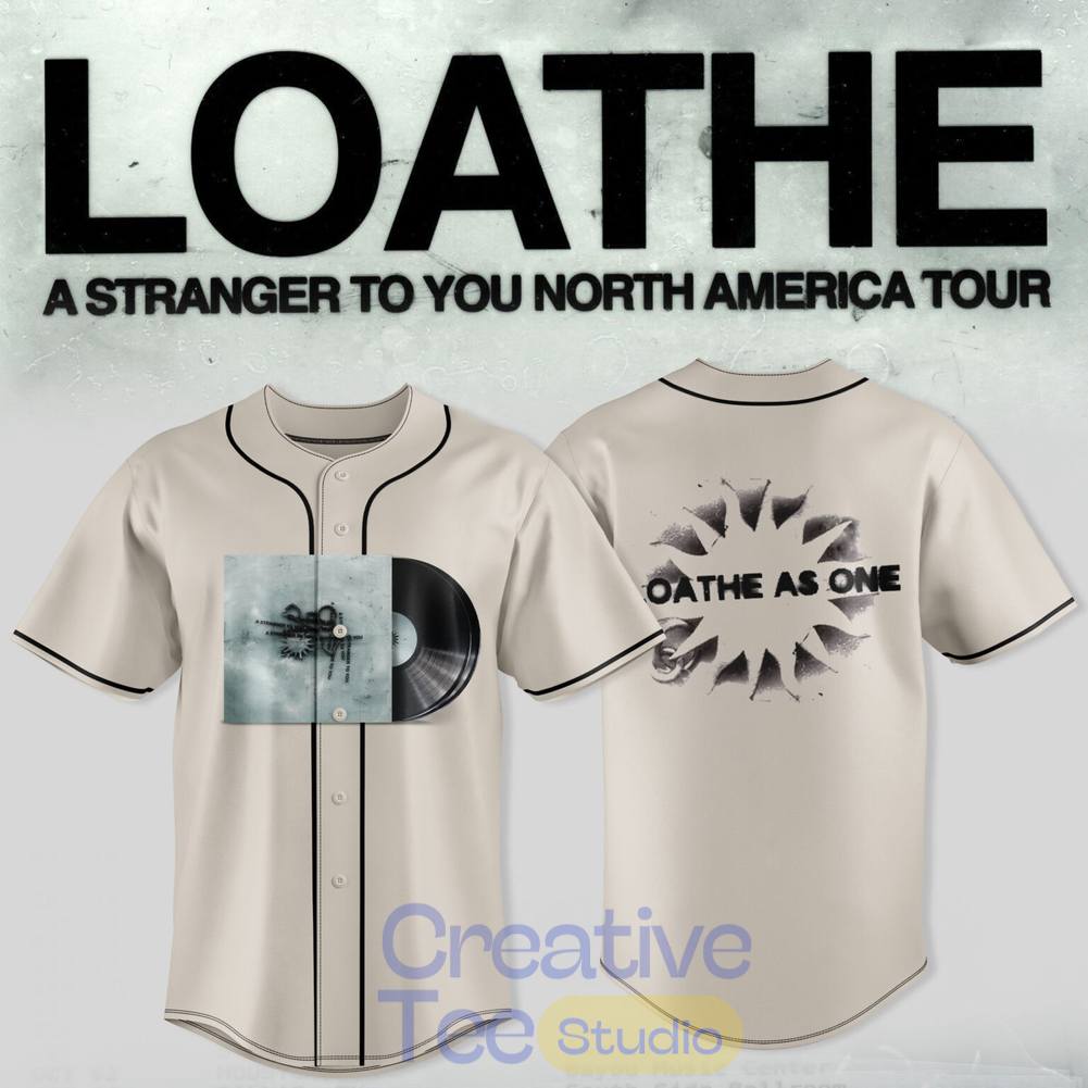 LOATHE A Stranger To You North America Tour 2026 Special Baseball Jersey
