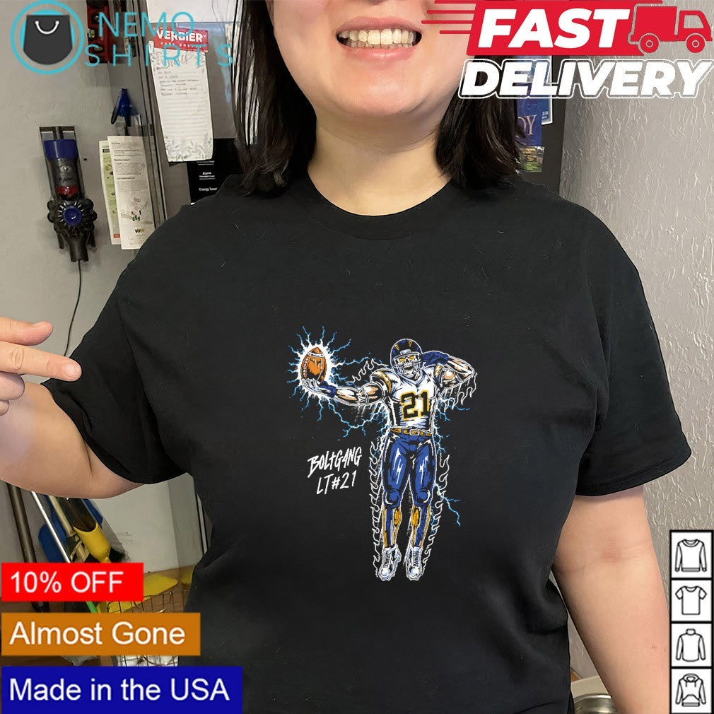 LaDainian Tomlinson BoltGang 21 San Diego Chargers running back shirt