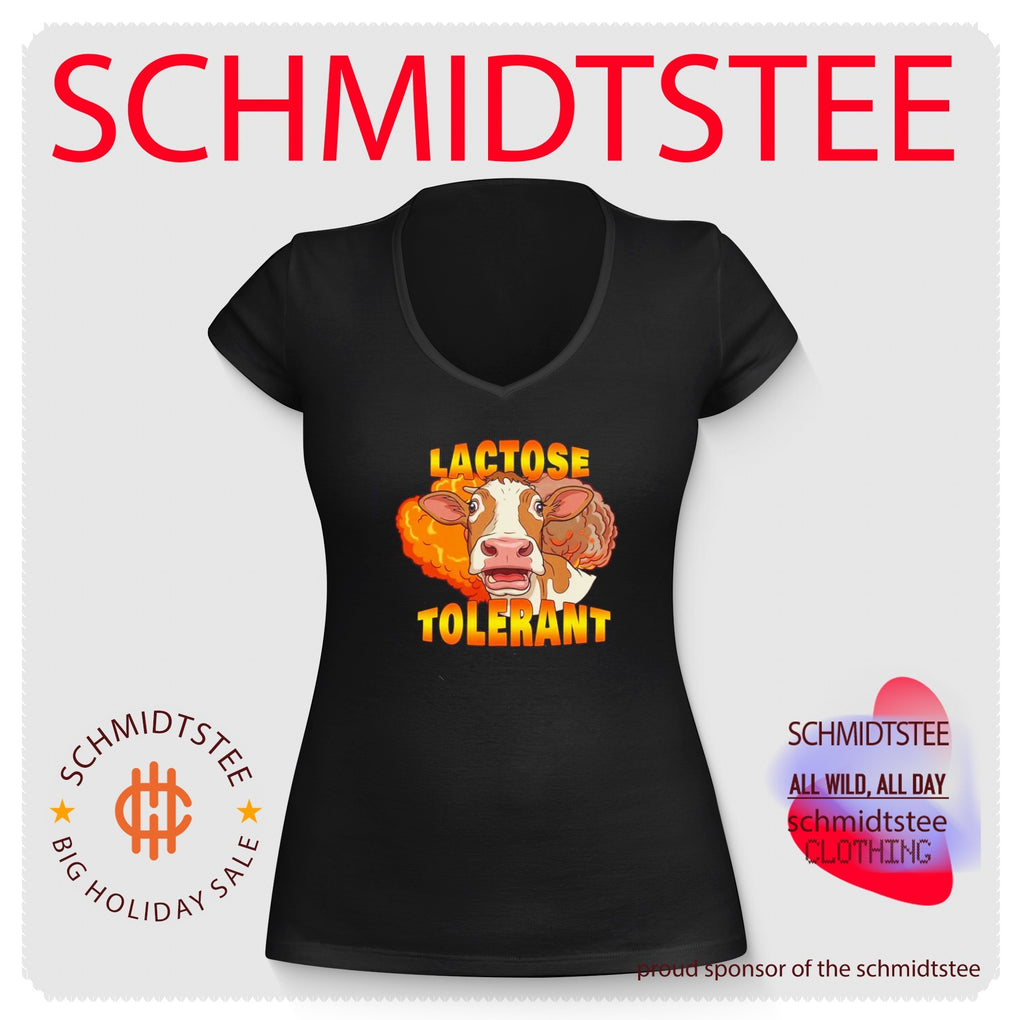 Lactose Tolerant Cow Explosion dairy humor shirt