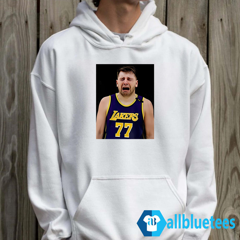 Lakers 77 Luka Doncic Cry Meme Shirt