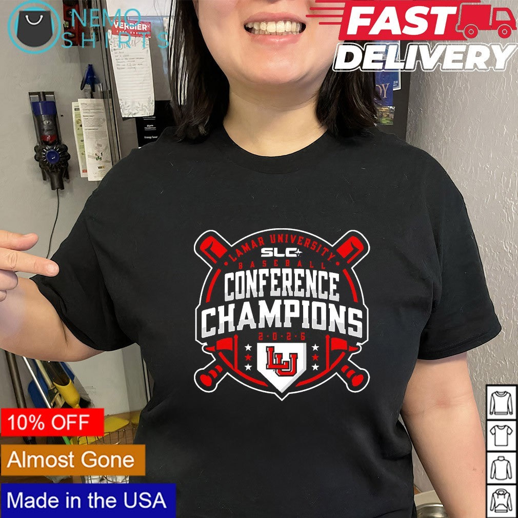 Lamar Cardinals baseball 2026 SLC Conference champions shirt