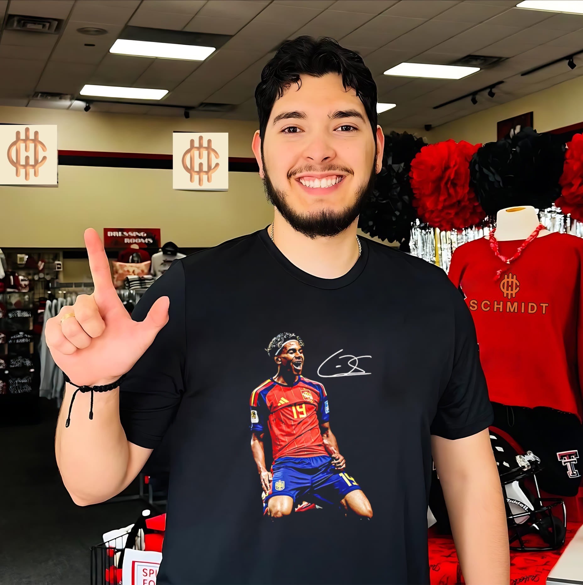Lamine Yamal Spain National Football Team Portrait shirt