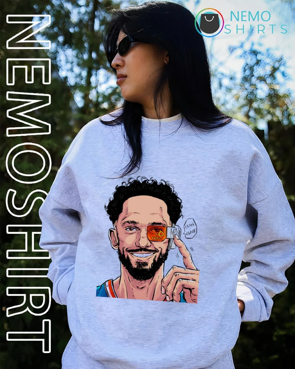 Landry Shamet Knicks player futuristic scouter anime Dragon Ball Z shirt