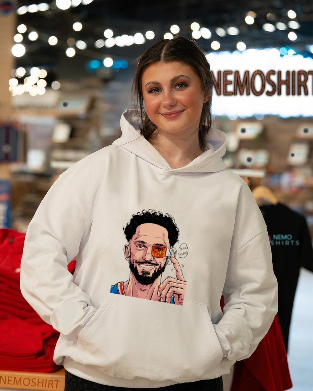 Landry Shamet Knicks player futuristic scouter anime Dragon Ball Z shirt