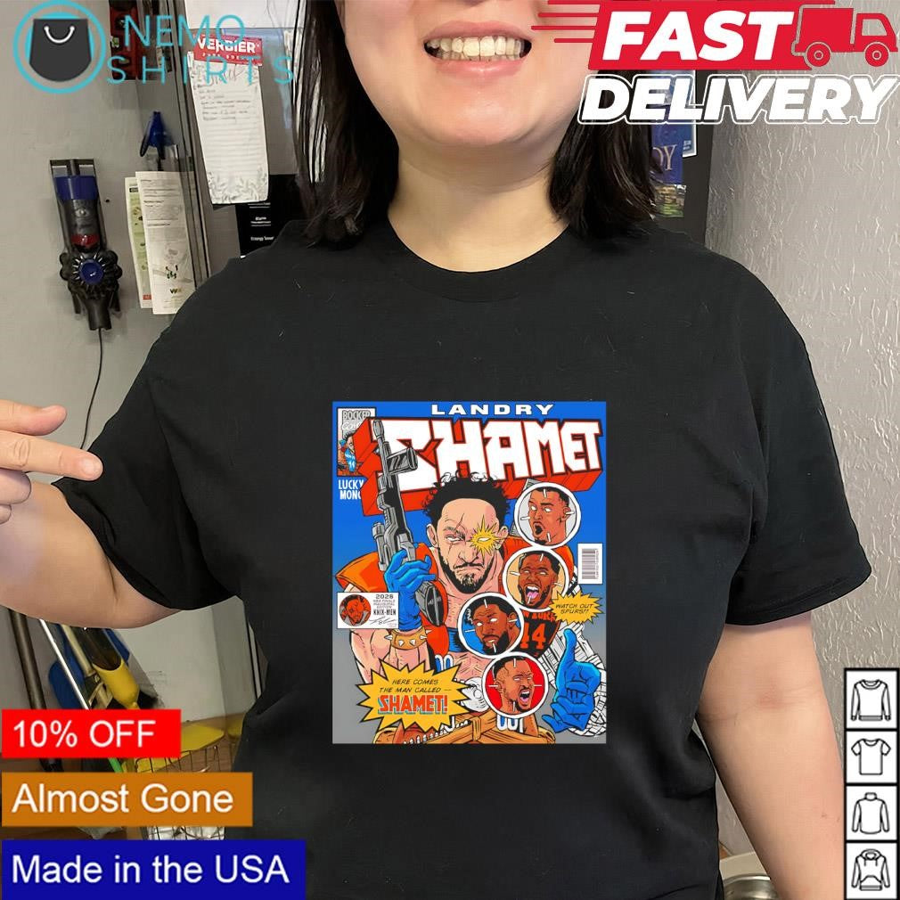 Landry Shamet Knix-Men watch out Spurs shirt