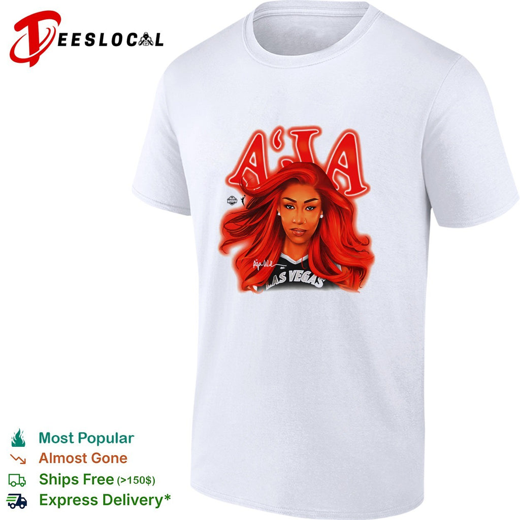 Las Vegas Aces A’ja Wilson portrait shirt