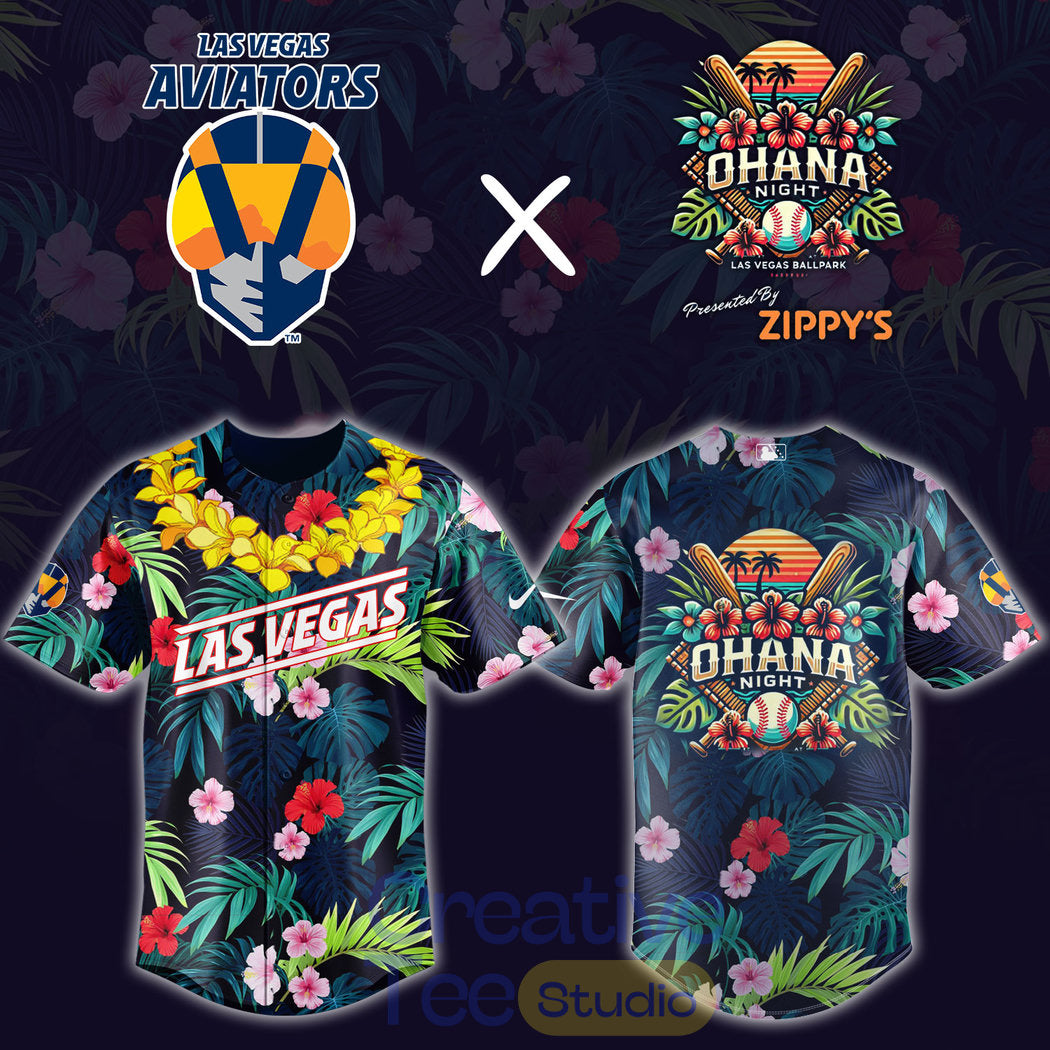 Las Vegas Aviators Ohana Night Special Baseball Jersey
