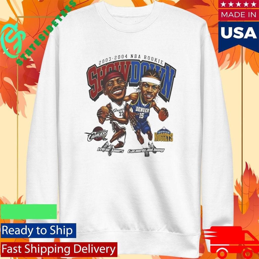 LeBron James Carmelo Anthony Rookie Showdown Shirt