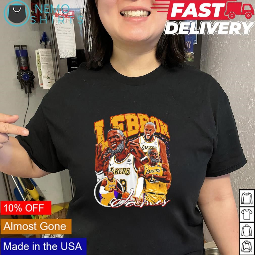 LeBron James Los Angeles Lakers character jersey shirt