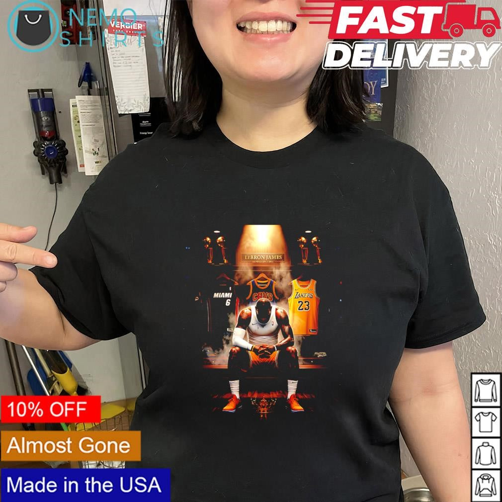 LeBron James member since 2018 Miami Cavs Lakers shirt