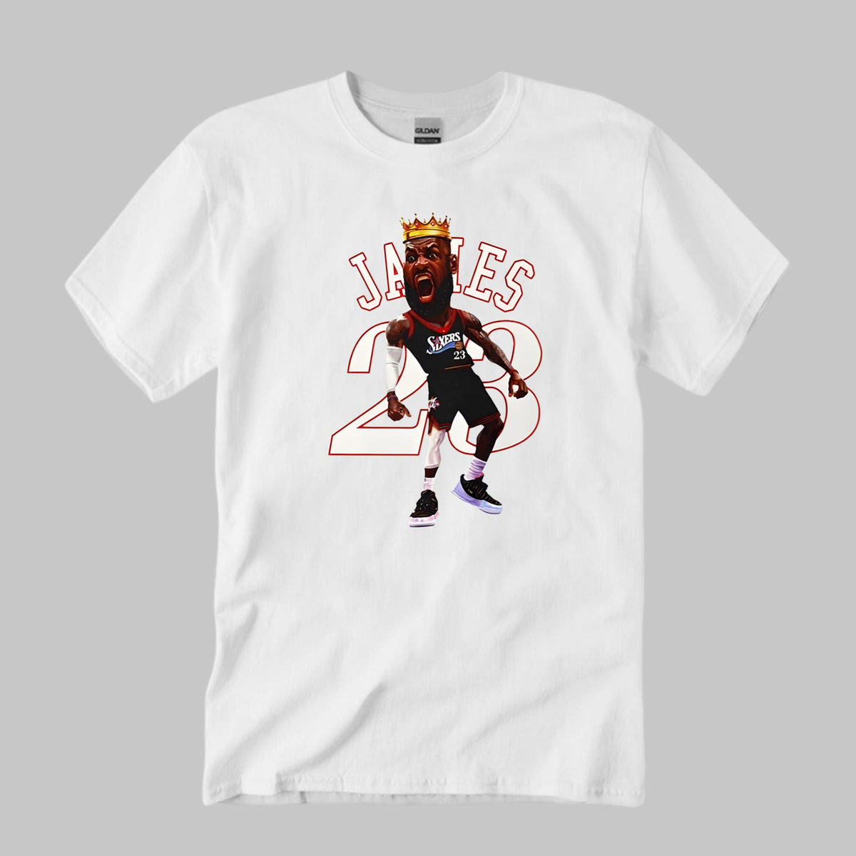 LeBron Philadelphia Sixers Trade King Shirt