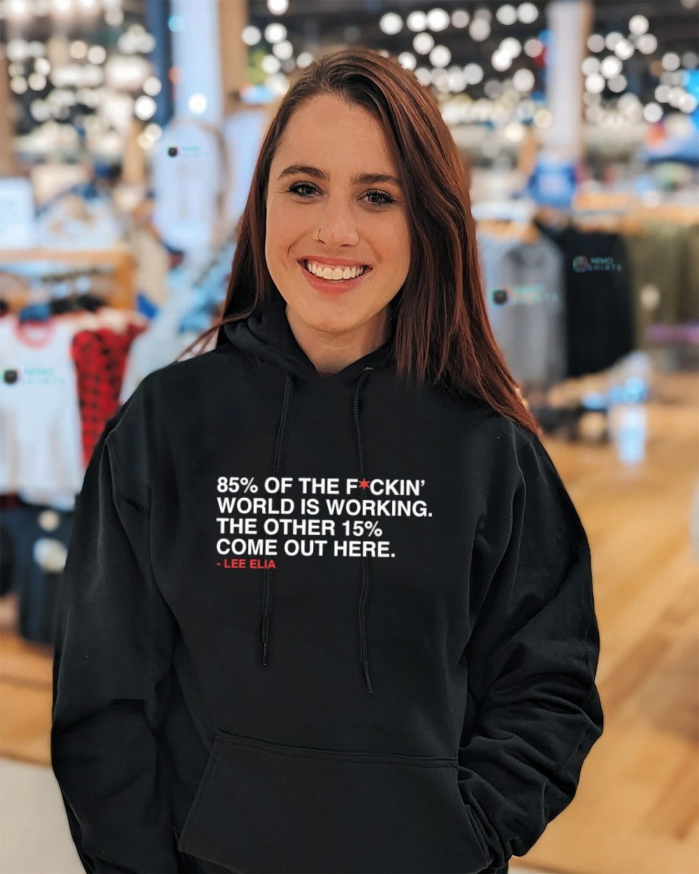 Lee Elia Chicago Cubs 85% of the fuckin world is working the other 15% come out here shirt