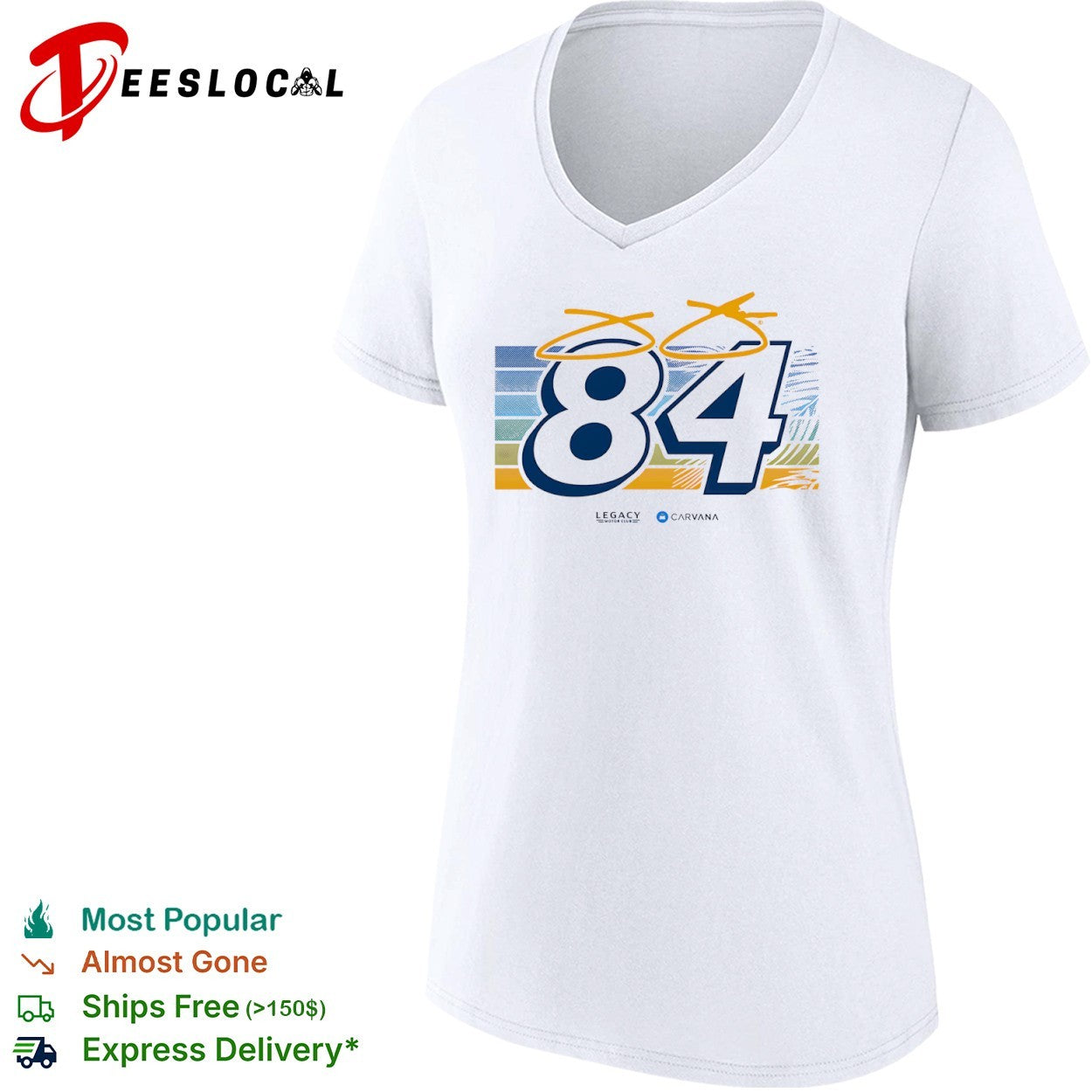 Legacy Motor Club halos 84 Carvana shirt