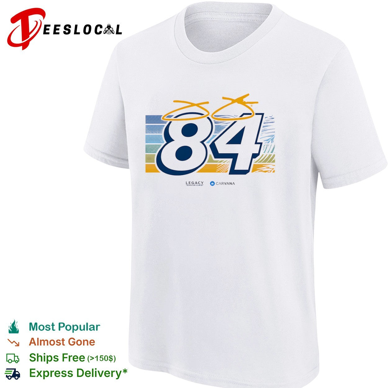 Legacy Motor Club halos 84 Carvana shirt
