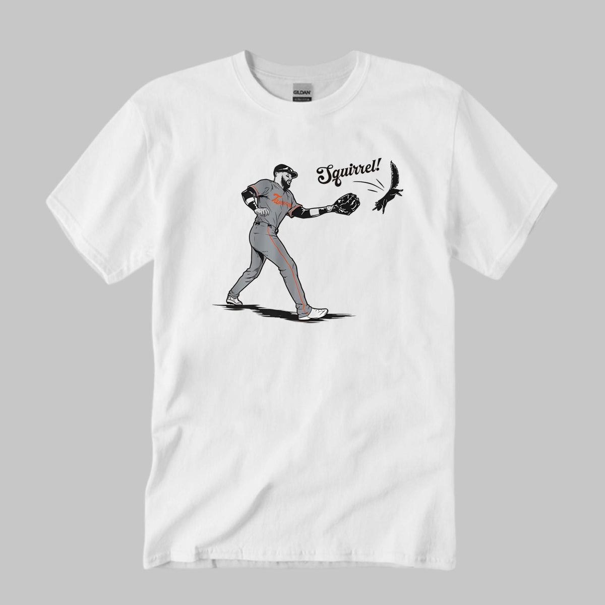 Leody Taveras Squirrel Shirt