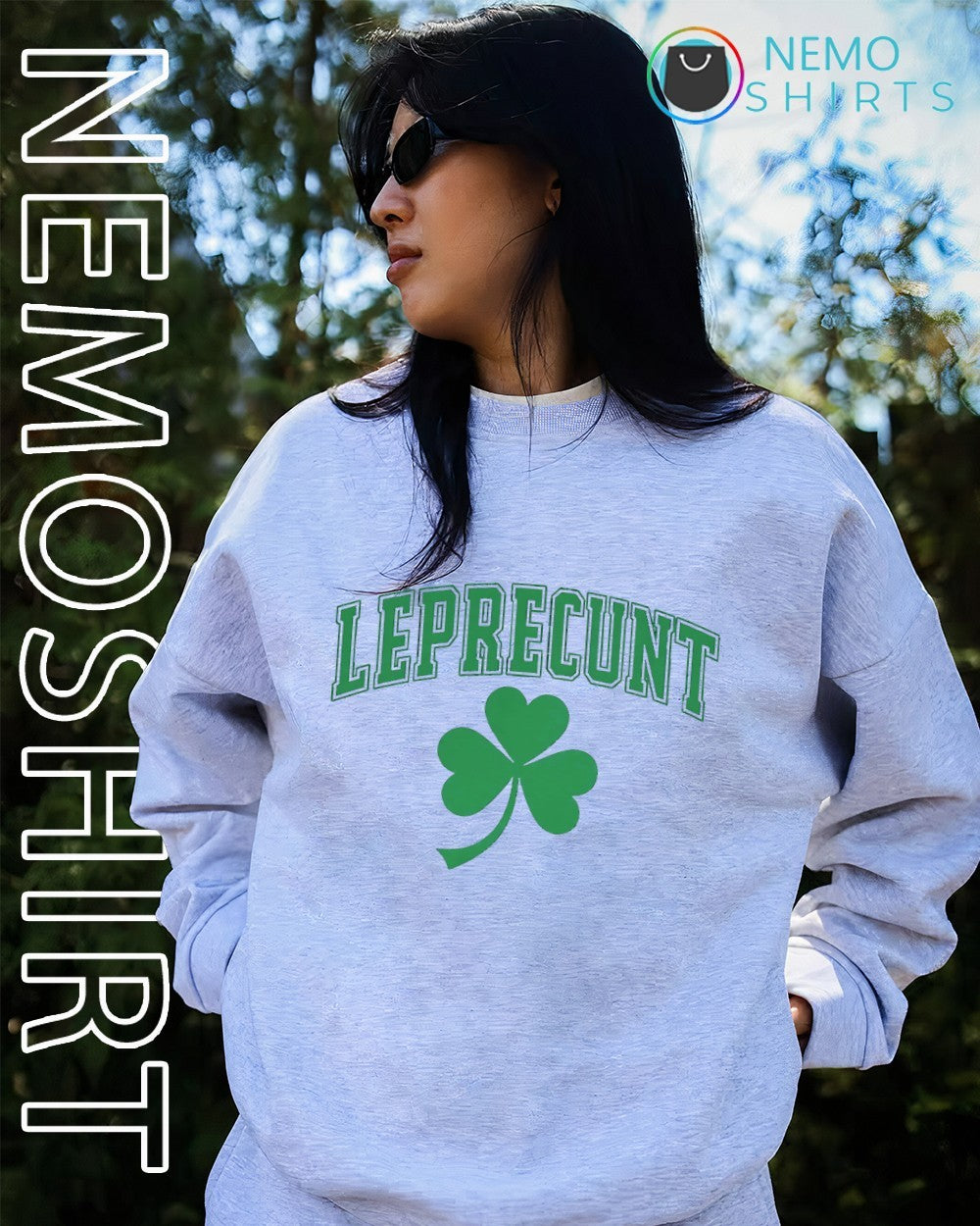 Leprecunt Shamrock St. Patrick’s Day shirt