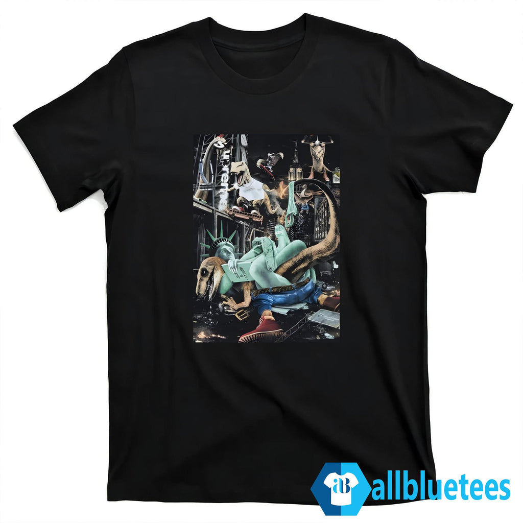 Liberty And T-Rex Dinosaur Shirt