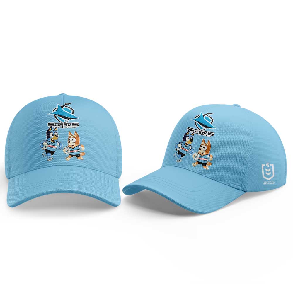 Cronulla Sharks Bluey and Bingo Shirt, Hoodie