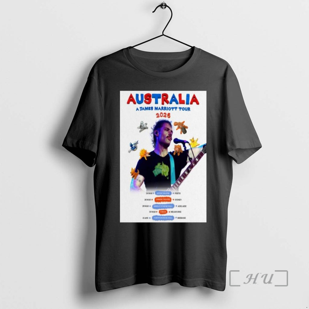 Limited Edition James Marriott Australia Tour 2026
